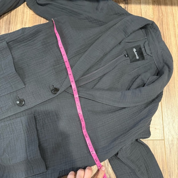 Madewell Lightspun Dorset Blazer Jacket Cardigan - Picture 7 of 10